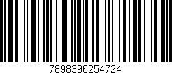 Código de barras (EAN, GTIN, SKU, ISBN): '7898396254724'