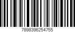 Código de barras (EAN, GTIN, SKU, ISBN): '7898396254755'