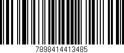 Código de barras (EAN, GTIN, SKU, ISBN): '7898414413485'