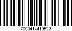 Código de barras (EAN, GTIN, SKU, ISBN): '7898414413522'