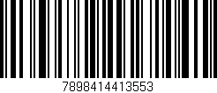 Código de barras (EAN, GTIN, SKU, ISBN): '7898414413553'