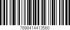 Código de barras (EAN, GTIN, SKU, ISBN): '7898414413560'