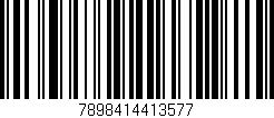 Código de barras (EAN, GTIN, SKU, ISBN): '7898414413577'