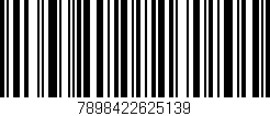 Código de barras (EAN, GTIN, SKU, ISBN): '7898422625139'