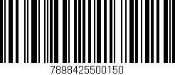 Código de barras (EAN, GTIN, SKU, ISBN): '7898425500150'