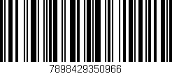 Código de barras (EAN, GTIN, SKU, ISBN): '7898429350966'