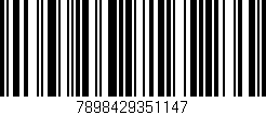 Código de barras (EAN, GTIN, SKU, ISBN): '7898429351147'