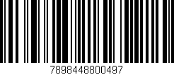 Código de barras (EAN, GTIN, SKU, ISBN): '7898448800497'