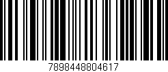 Código de barras (EAN, GTIN, SKU, ISBN): '7898448804617'