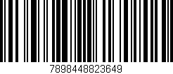 Código de barras (EAN, GTIN, SKU, ISBN): '7898448823649'