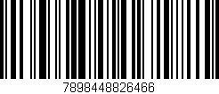 Código de barras (EAN, GTIN, SKU, ISBN): '7898448826466'