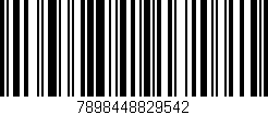 Código de barras (EAN, GTIN, SKU, ISBN): '7898448829542'