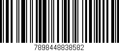 Código de barras (EAN, GTIN, SKU, ISBN): '7898448838582'