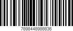 Código de barras (EAN, GTIN, SKU, ISBN): '7898448988836'