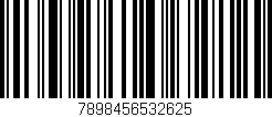 Código de barras (EAN, GTIN, SKU, ISBN): '7898456532625'