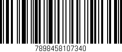 Código de barras (EAN, GTIN, SKU, ISBN): '7898458107340'