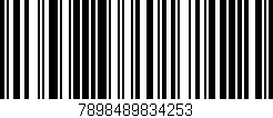 Código de barras (EAN, GTIN, SKU, ISBN): '7898489834253'