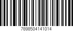 Código de barras (EAN, GTIN, SKU, ISBN): '7898504141014'
