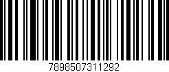 Código de barras (EAN, GTIN, SKU, ISBN): '7898507311292'
