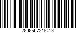 Código de barras (EAN, GTIN, SKU, ISBN): '7898507318413'