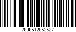 Código de barras (EAN, GTIN, SKU, ISBN): '7898512853527'