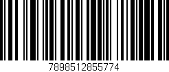 Código de barras (EAN, GTIN, SKU, ISBN): '7898512855774'