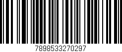 Código de barras (EAN, GTIN, SKU, ISBN): '7898533270297'