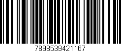 Código de barras (EAN, GTIN, SKU, ISBN): '7898539421167'