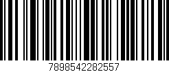 Código de barras (EAN, GTIN, SKU, ISBN): '7898542282557'