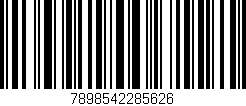 Código de barras (EAN, GTIN, SKU, ISBN): '7898542285626'