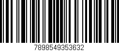 Código de barras (EAN, GTIN, SKU, ISBN): '7898549353632'