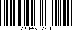 Código de barras (EAN, GTIN, SKU, ISBN): '7898555807693'