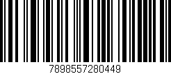Código de barras (EAN, GTIN, SKU, ISBN): '7898557280449'
