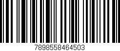 Código de barras (EAN, GTIN, SKU, ISBN): '7898558464503'