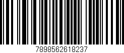 Código de barras (EAN, GTIN, SKU, ISBN): '7898562618237'