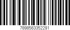 Código de barras (EAN, GTIN, SKU, ISBN): '7898563352291'