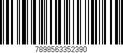 Código de barras (EAN, GTIN, SKU, ISBN): '7898563352390'