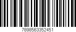 Código de barras (EAN, GTIN, SKU, ISBN): '7898563352451'