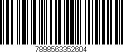 Código de barras (EAN, GTIN, SKU, ISBN): '7898563352604'