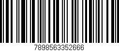 Código de barras (EAN, GTIN, SKU, ISBN): '7898563352666'