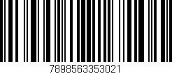 Código de barras (EAN, GTIN, SKU, ISBN): '7898563353021'