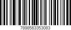 Código de barras (EAN, GTIN, SKU, ISBN): '7898563353083'