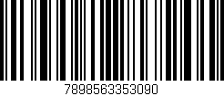 Código de barras (EAN, GTIN, SKU, ISBN): '7898563353090'