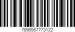 Código de barras (EAN, GTIN, SKU, ISBN): '7898567773122'