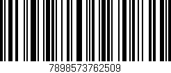 Código de barras (EAN, GTIN, SKU, ISBN): '7898573762509'