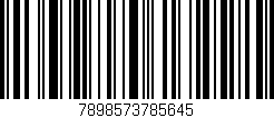 Código de barras (EAN, GTIN, SKU, ISBN): '7898573785645'