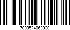 Código de barras (EAN, GTIN, SKU, ISBN): '7898574060338'