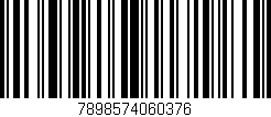 Código de barras (EAN, GTIN, SKU, ISBN): '7898574060376'