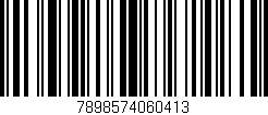 Código de barras (EAN, GTIN, SKU, ISBN): '7898574060413'