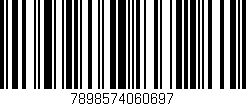 Código de barras (EAN, GTIN, SKU, ISBN): '7898574060697'